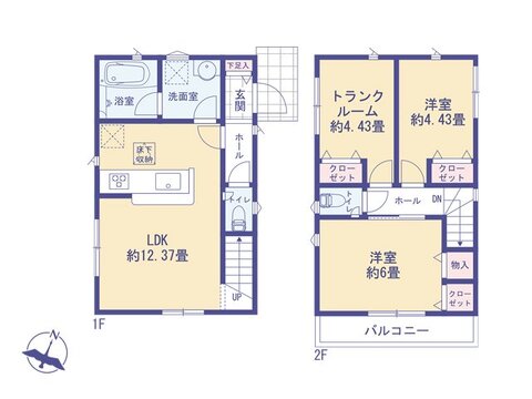 間取り図。