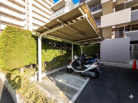 バイク置き場