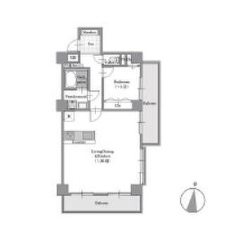 こちらの間取り図で、お部屋の配置や動線をイメージしていただけます。お部屋ごとの広さやレイアウトを参考に、生活のシーンを思い描いてみてください。