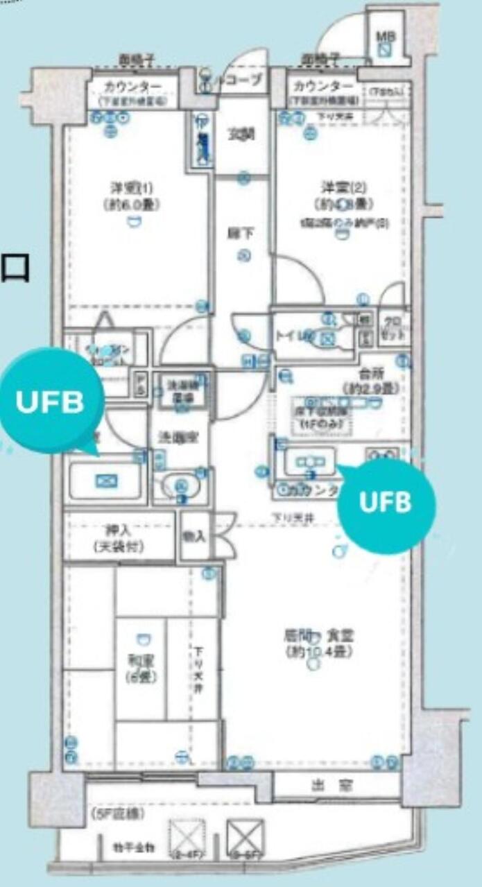 向ヶ丘遊園東ガーデンハウス弐番館107号室