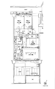 3LDK、価格3980万円、専有面積75.83㎡