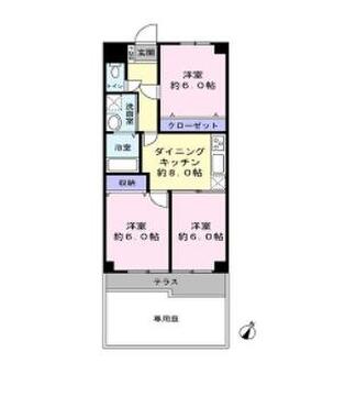 ちらの間取り図で、お部屋の配置や動線をイメージしていただけます。お部屋ごとの広さやレイアウトを参考に、生活のシーンを思い描いてみてください。