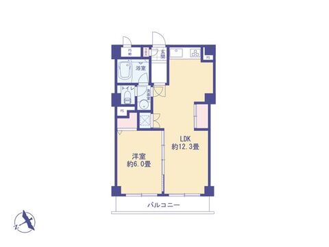 こちらの間取り図で、お部屋の配置や動線をイメージしていただけます。お部屋ごとの広さやレイアウトを参考に、生活のシーンを思い描いてみてください。