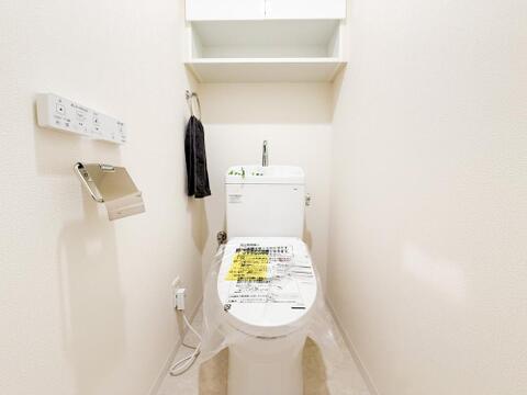 新品のトイレへ交換済み。衛生面でも安心の清潔なレストルーム