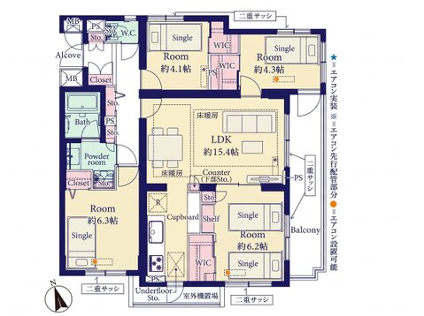 間取図