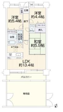 間取り図。