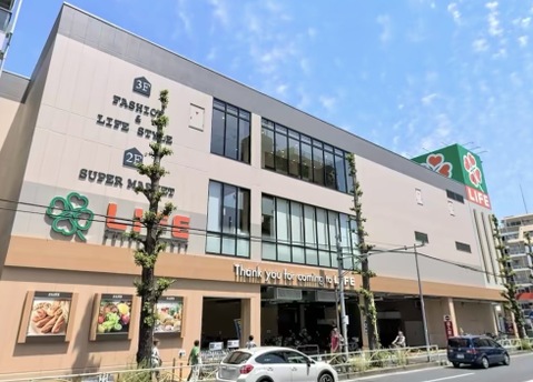 ライフ東府中店まで512m