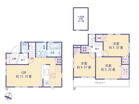 価格5530万円、土地面積82.73㎡、建物面積67.43㎡