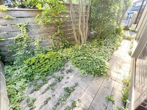 屋外での時間が豊かになる、戸建てならではの魅力的なスペースです。