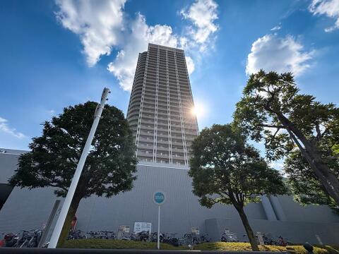 圧倒的な存在感を放つ総戸数300超のタワー。陽当りと開放感を享受できる、憧れの駅前ライフ。