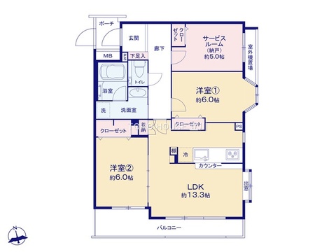 間取図
