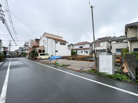 物件外観(2026年6月26日撮影)10月末完成予定