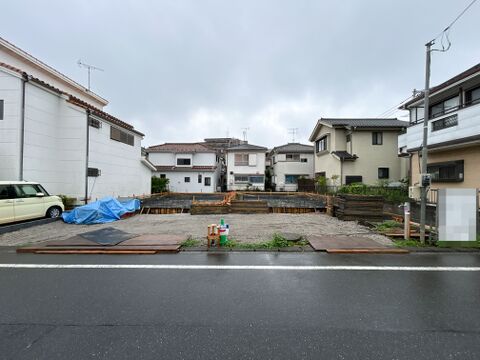 物件外観(2026年6月26日撮影)10月末完成予定