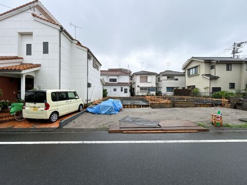 物件外観(2026年6月26日撮影)10月末完成予定