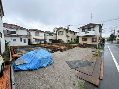 物件外観(2026年6月26日撮影)10月末完成予定