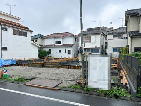物件外観(2026年6月26日撮影)10月末完成予定