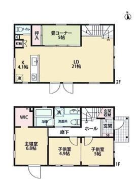 価格2280万円、土地面積158.1㎡、建物面積111.62㎡