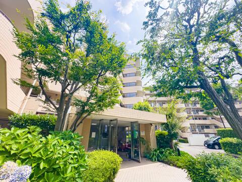 東急ブランド旧分譲の好立地、新耐震マンション。1棟総戸数100戸のビッグコミュニティです。詳細はお気軽にお問い合わせください。2026/7/16撮影