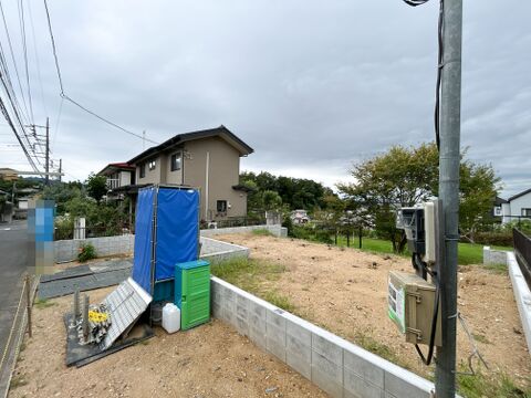 物件外観(2026年8月27日撮影)11月下旬完成予定