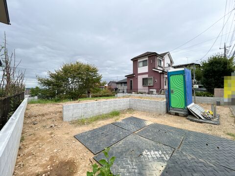 物件外観(2026年8月27日撮影)11月下旬完成予定