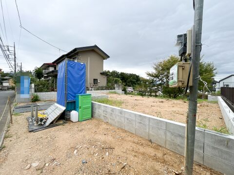 物件外観(2026年8月27日撮影)11月下旬完成予定