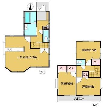 価格2899万円、土地面積110.53㎡、建物面積85.93㎡