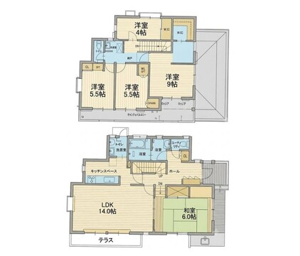 間取り図。