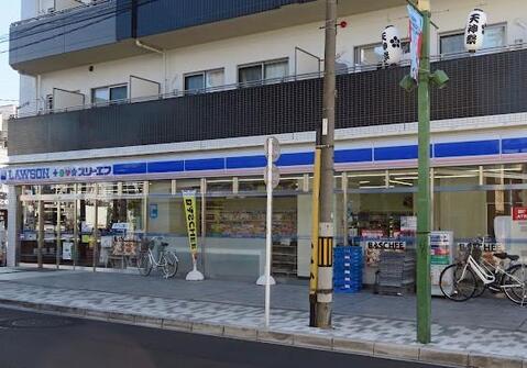 ローソン・スリーエフ国立東三丁目店まで約499m