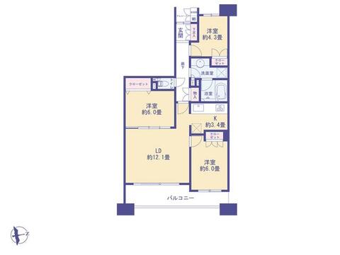 間取り図。
