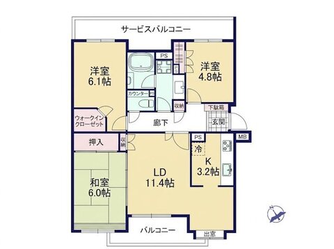 間取図