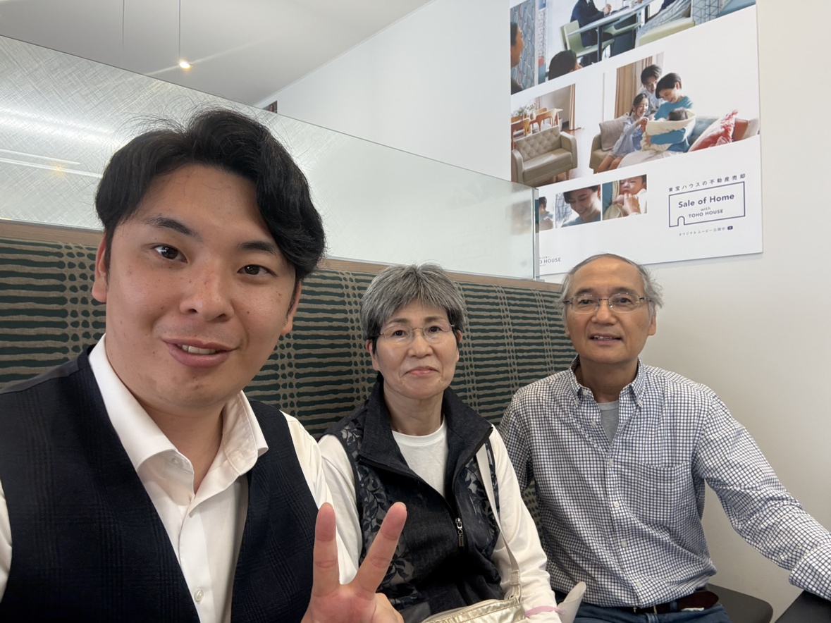 【丁寧に相談に乗ってくれて、サービスも良い不動産屋です。】～良い物件を見つけただけでなく、手厚いサービスも兼ね備えている東宝ハウスさんに出会えて良かった。～