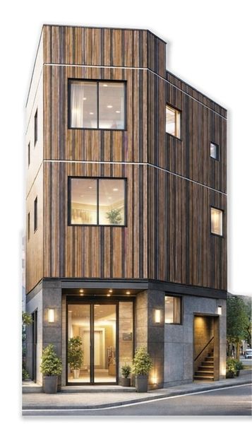 完成予想図（パース）は図面をもとに描き落としたもので実際とは異なります。