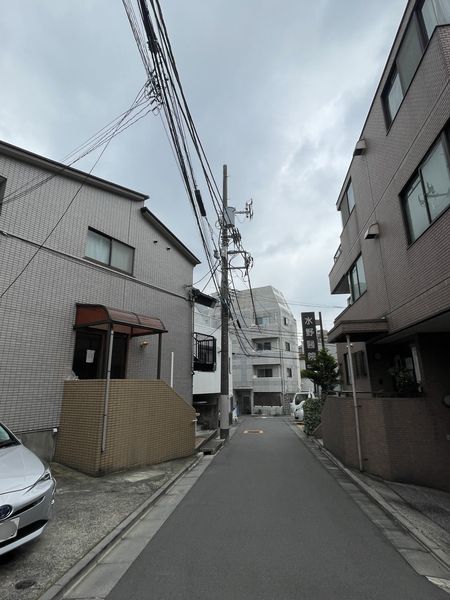 前面道路※東から撮影