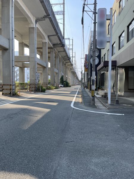 南西側道路