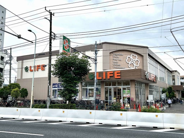 ライフ大森中店まで徒歩7分(約520ｍ)