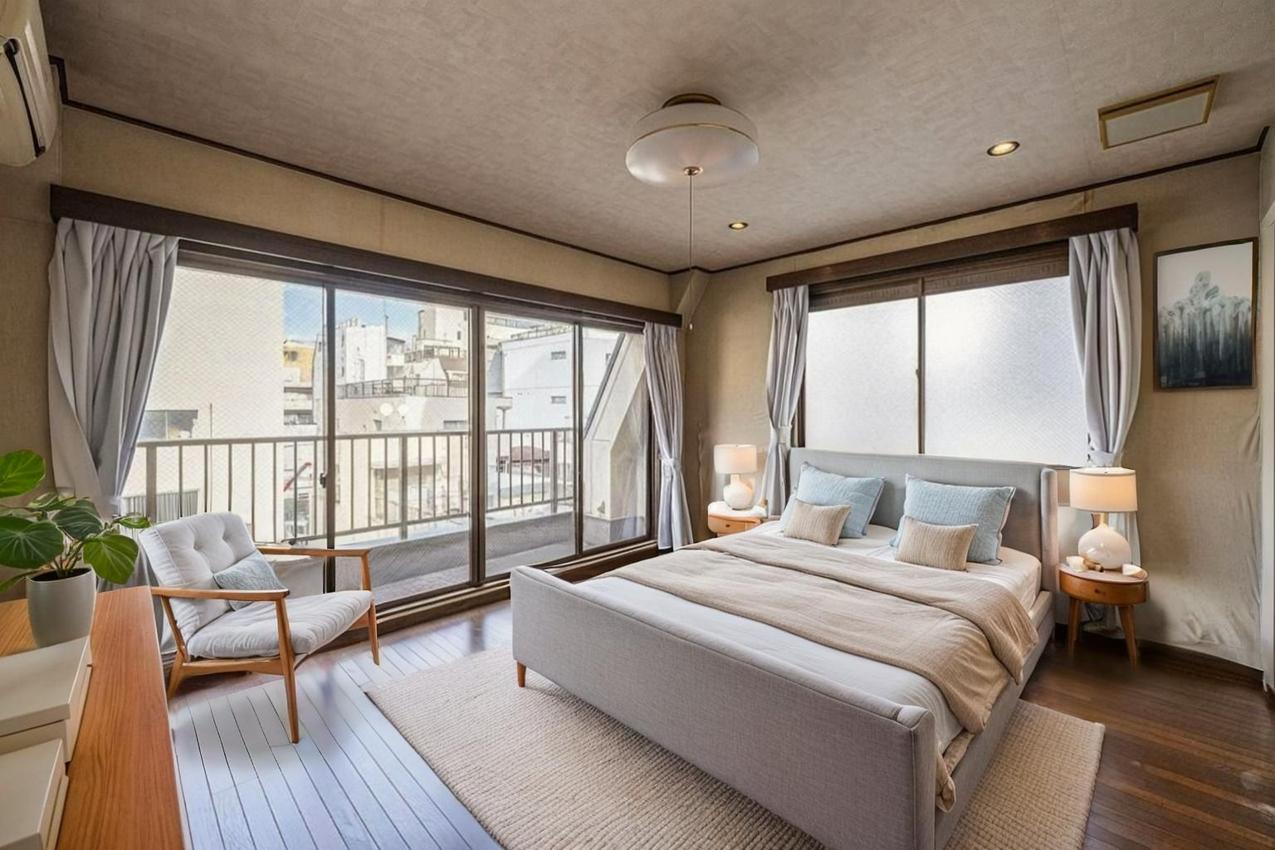 ※実際の洋室を撮影したものに、家具等を合成しており実際とは異なります。現状有姿でのお取引となります。