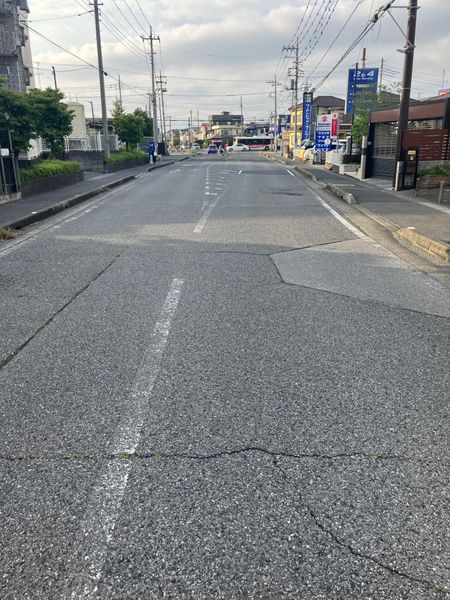 西側道路