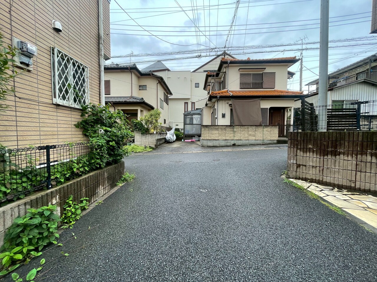 前面道路の様子