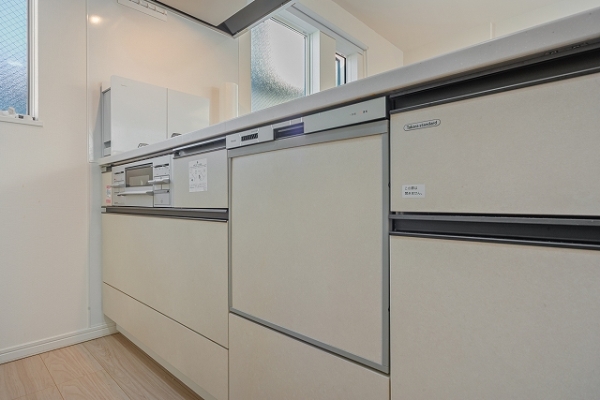 キッチンに食洗器があることで家事効率が高まります
