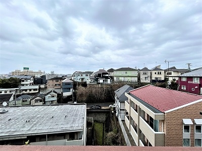 2階バルコニーからの眺望！