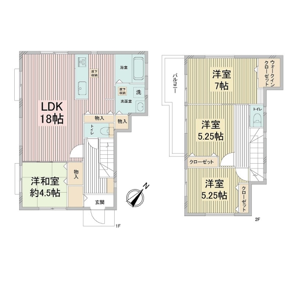 全居室南西向きの４LDK
