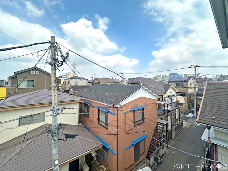 ＜３階バルコニーからの眺望＞