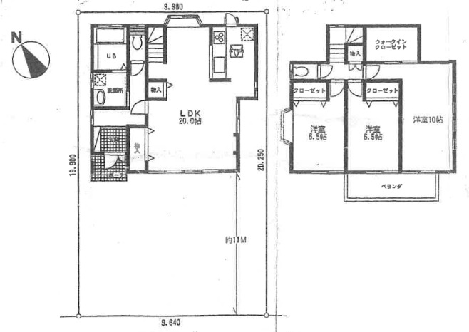 LDKは約20帖とゆとりがあり、ご家族でゆったりとした団らんの時間を過ごせます。WICなど全居室に収納が備わっています。食器洗浄乾燥機など、便利な設備が日々の家事をサポートしてくれます。