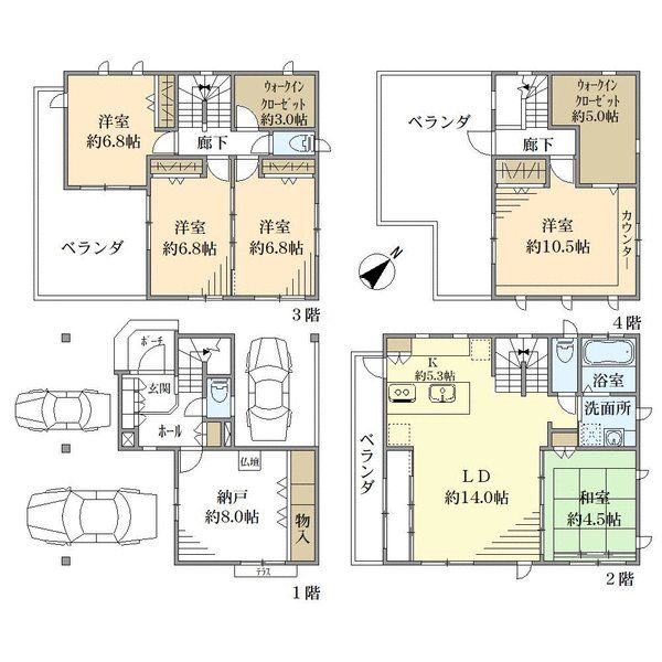 間取図(平面図)