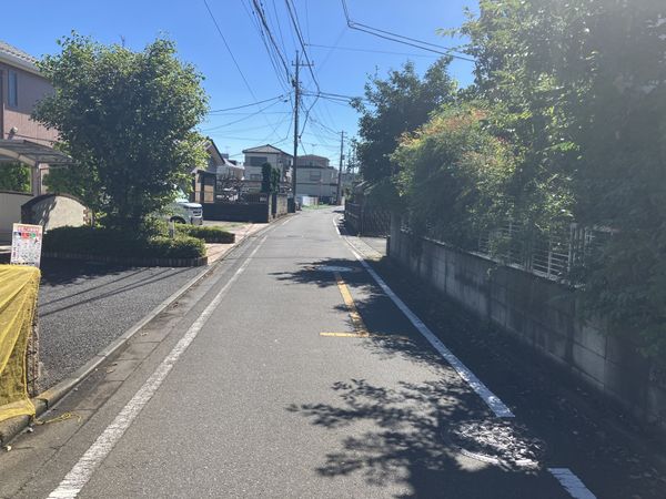 北東側前面道路（公道）
