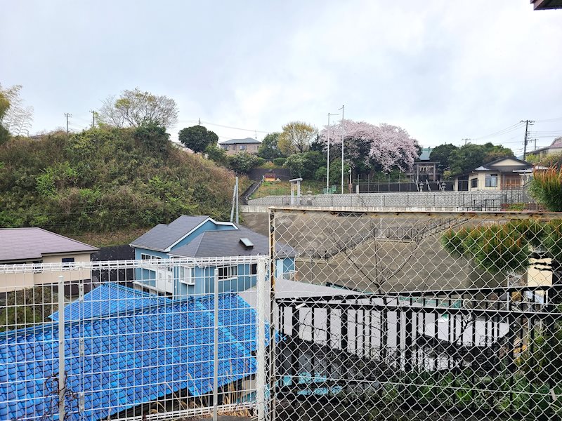 高台のため、陽当たり・通風・眺望良好です♪　※バルコニーからの眺望。