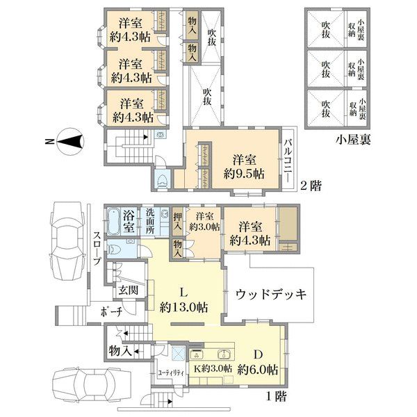間取図(平面図)
