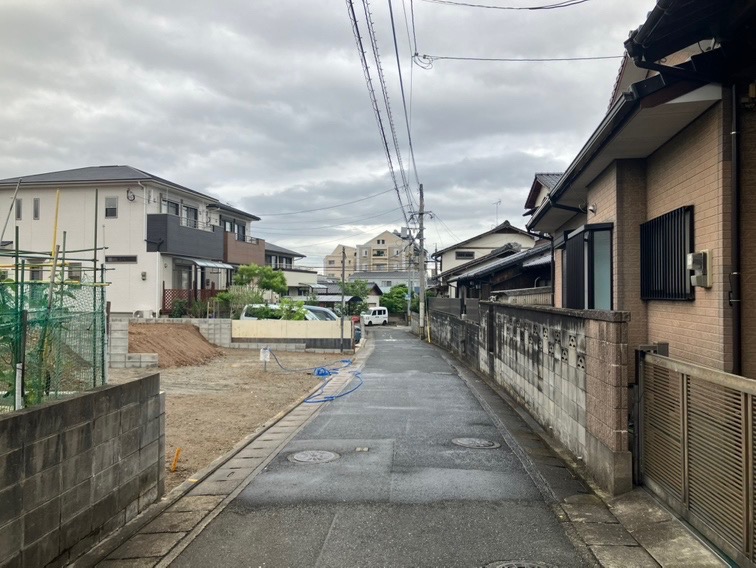 広々とした間口約10.1ｍの整形地です。