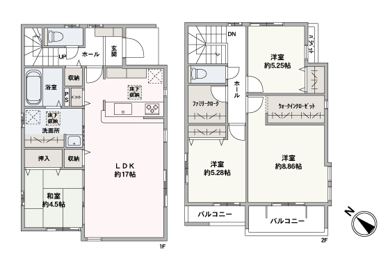 間取り図です。