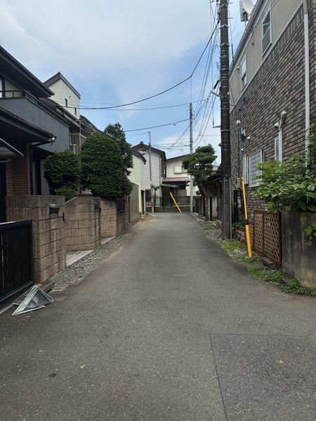 前面道路（2026.7.31撮影）